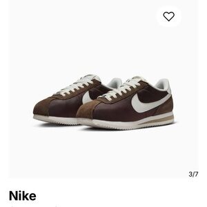 Brand new in box Nike Cortez txt baroque brown